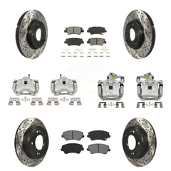 Transit Auto KCD-100406S Disc Brake Kit for 2016-2017 Kia Forte Koup, Hyundai Elantra GT - Front and Rear product image