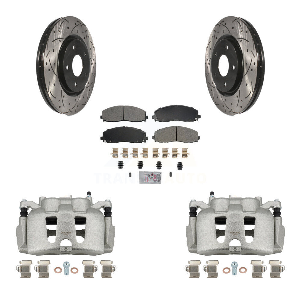 Transit Auto KCD-100407N Disc Brake Kit for 2014-2020 Dodge Journey - Front product image
