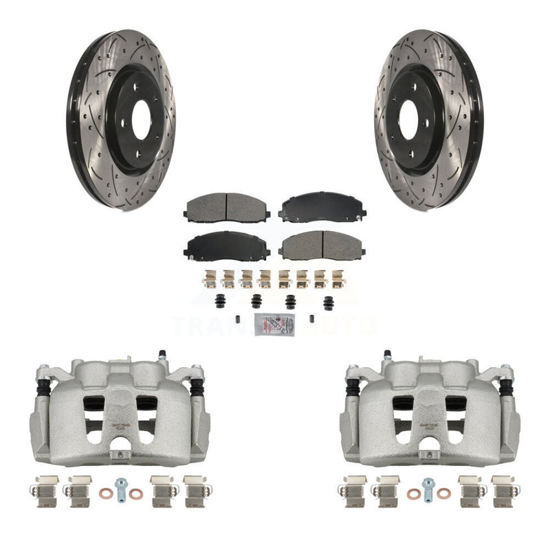Transit Auto KCD-100407N Disc Brake Kit for 2014-2020 Dodge Journey - Front product image