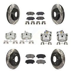 Transit Auto KCD-100407S Disc Brake Kit for 2016-2018 Hyundai Elantra GT, Kia Forte, Kia Forte5 & more - Front and Rear product image