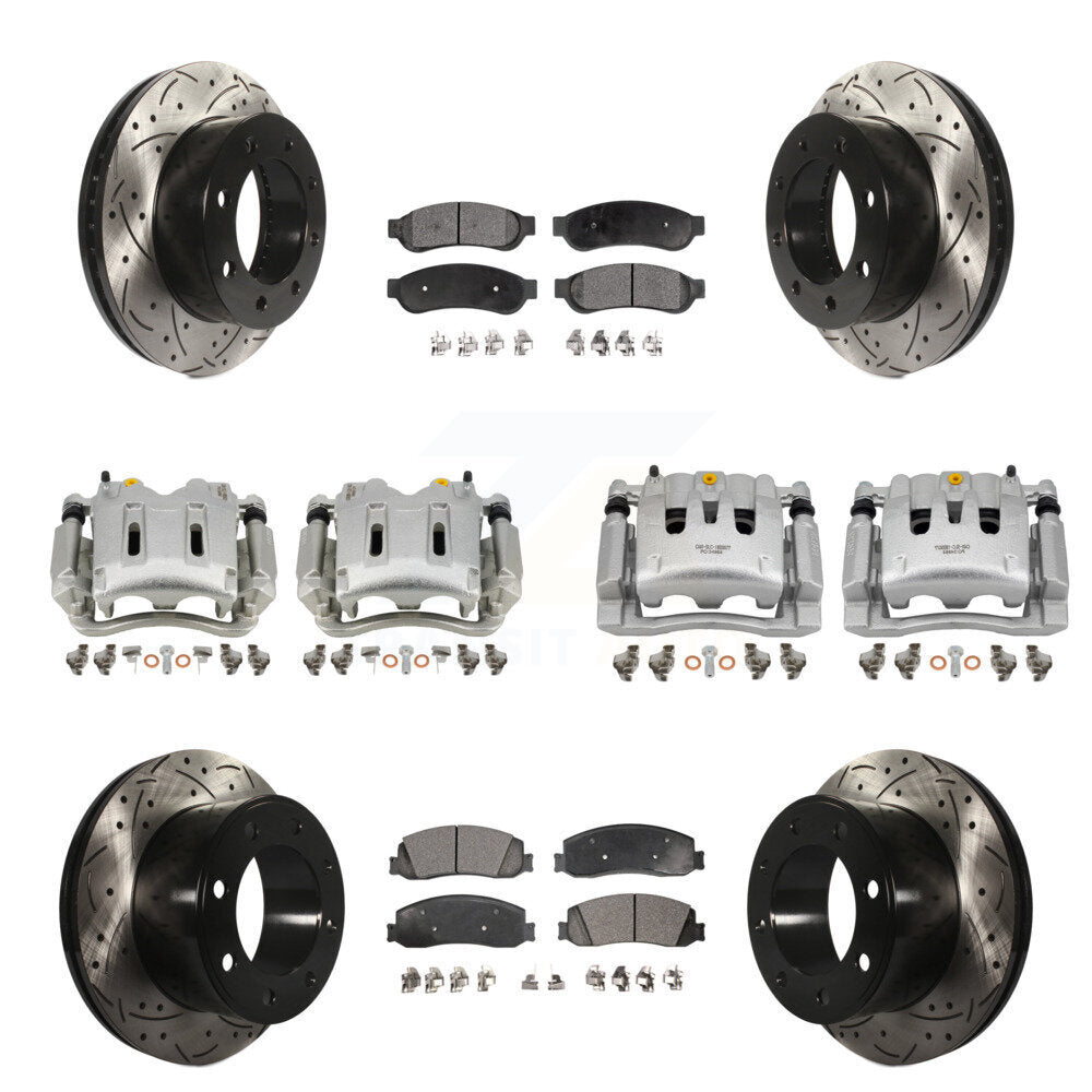 Transit Auto KCD-100407T Disc Brake Kit for 2009-2011 Ford F-250 Super Duty, Ford F-350 Super Duty - Front and Rear product image