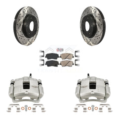 Transit Auto KCD-100408N Disc Brake Kit for 2017-2020 Hyundai Elantra - Front product image