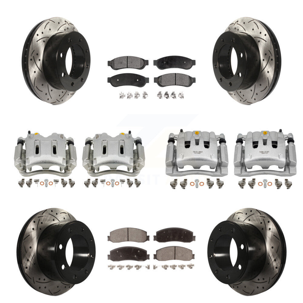 Transit Auto KCD-100408T Disc Brake Kit for 2010-2012 Ford F-250 Super Duty, Ford F-350 Super Duty - Front and Rear product image