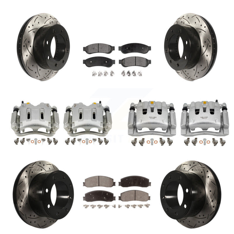 Transit Auto KCD-100408T Disc Brake Kit for 2010-2012 Ford F-250 Super Duty, Ford F-350 Super Duty - Front and Rear product image