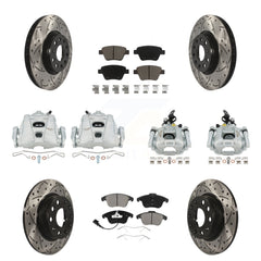 Transit Auto KCD-100409C Disc Brake Kit for 2012-2014 Volkswagen Passat - Front and Rear product image