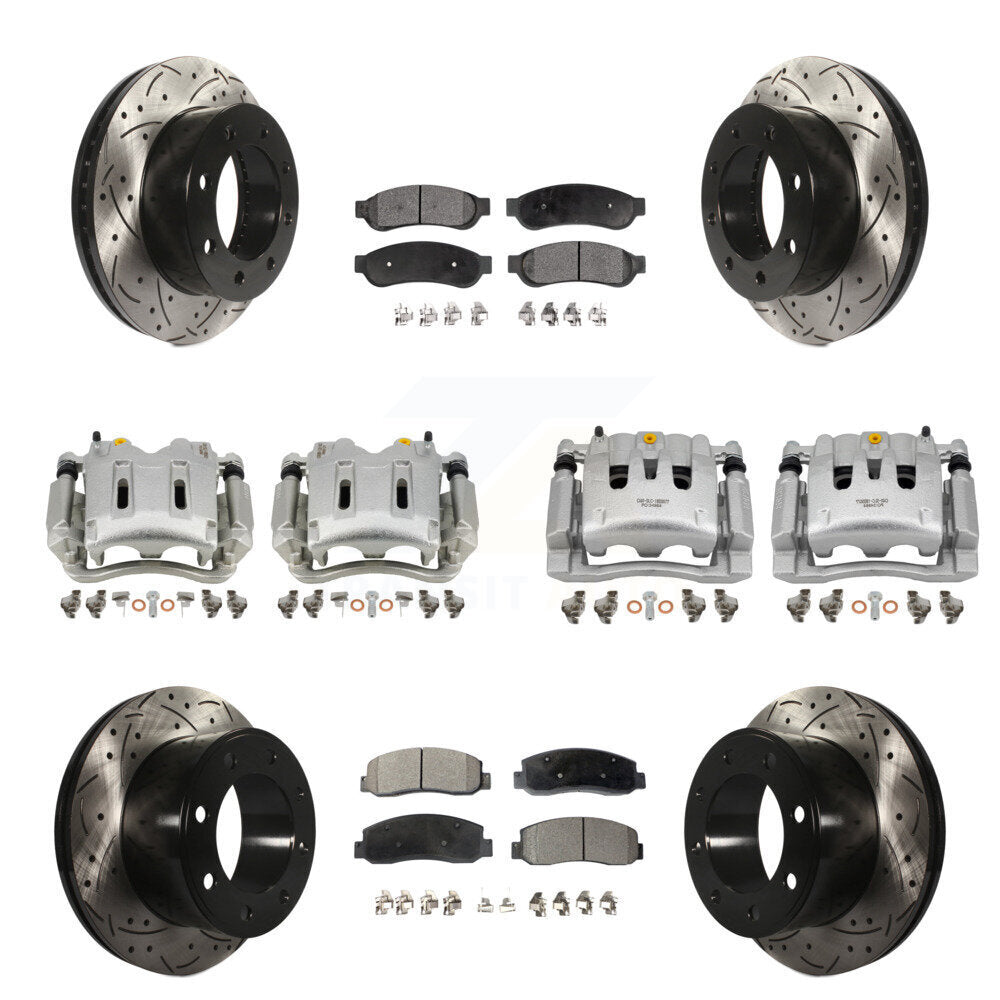 Transit Auto KCD-100409T Disc Brake Kit for 2008-2009 Ford F-250 Super Duty - Front and Rear product image