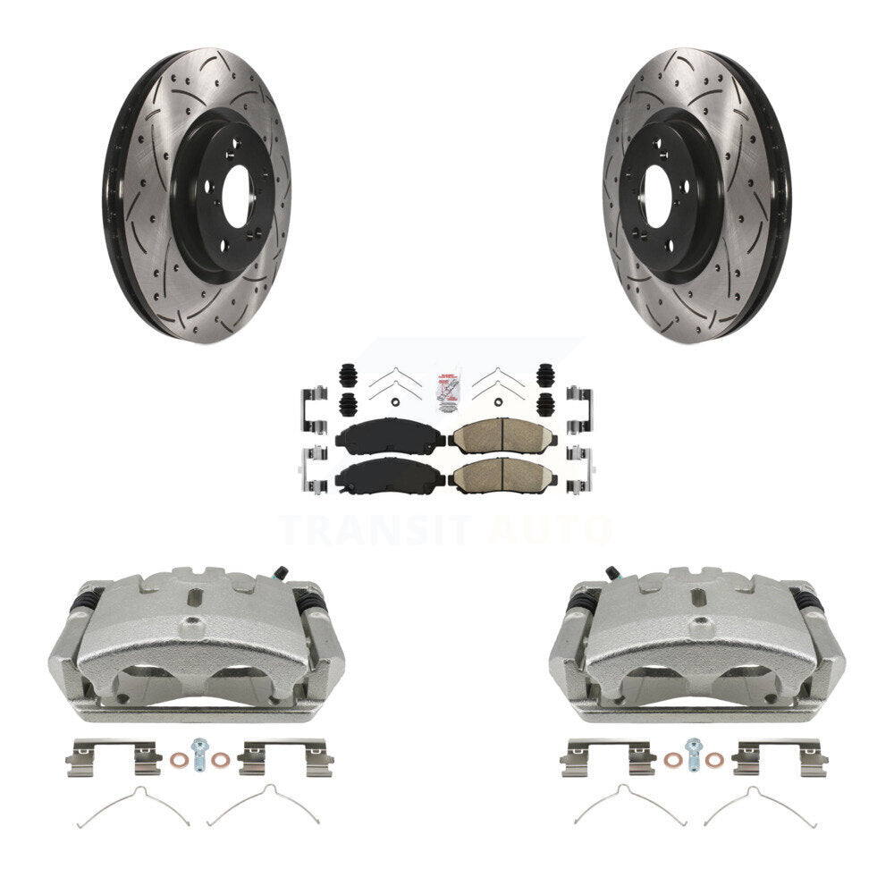 Transit Auto KCD-100410N Disc Brake Kit for 2009-2015 Honda Pilot - Front product image