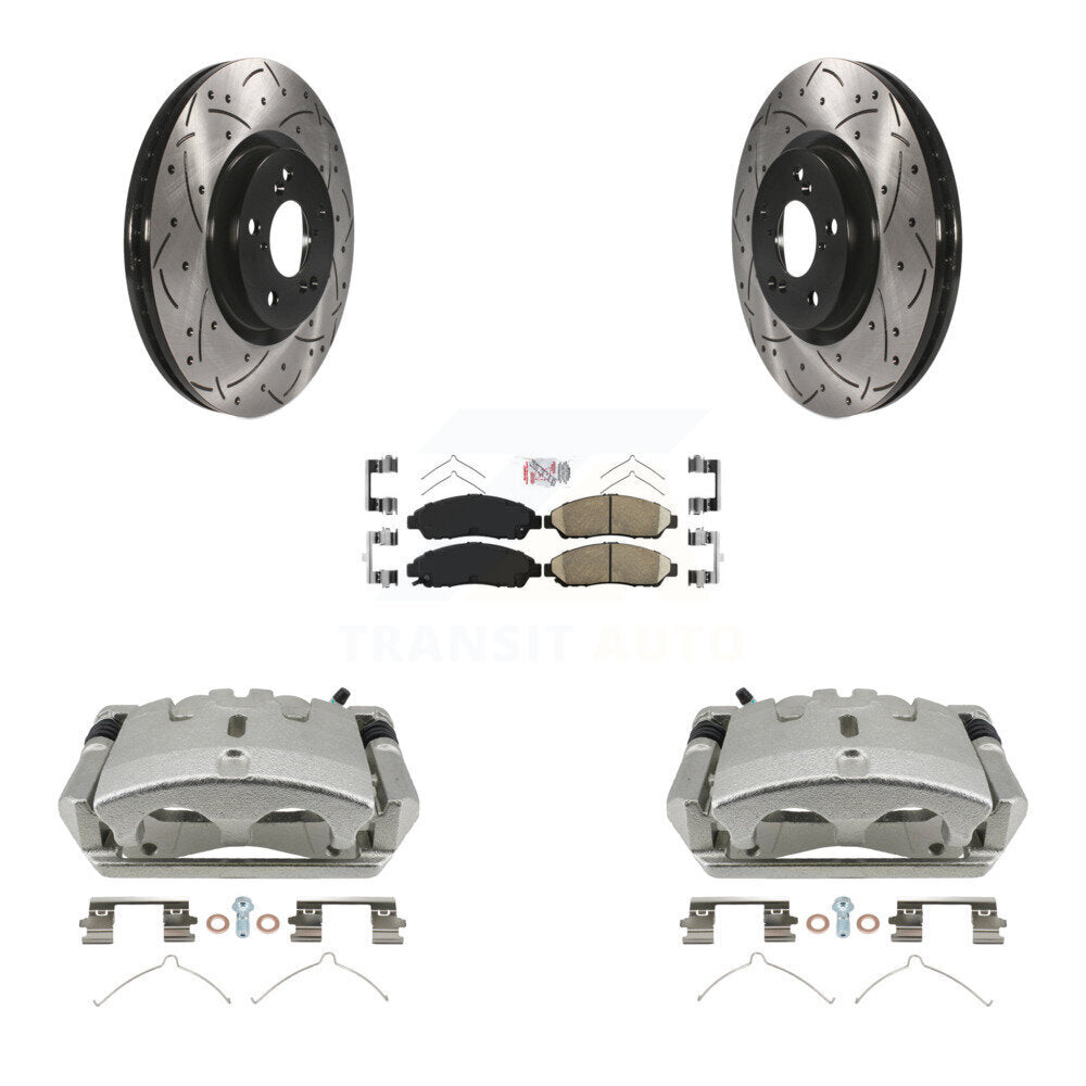 Transit Auto KCD-100411N Disc Brake Kit for 2009-2015 Honda Pilot - Front product image