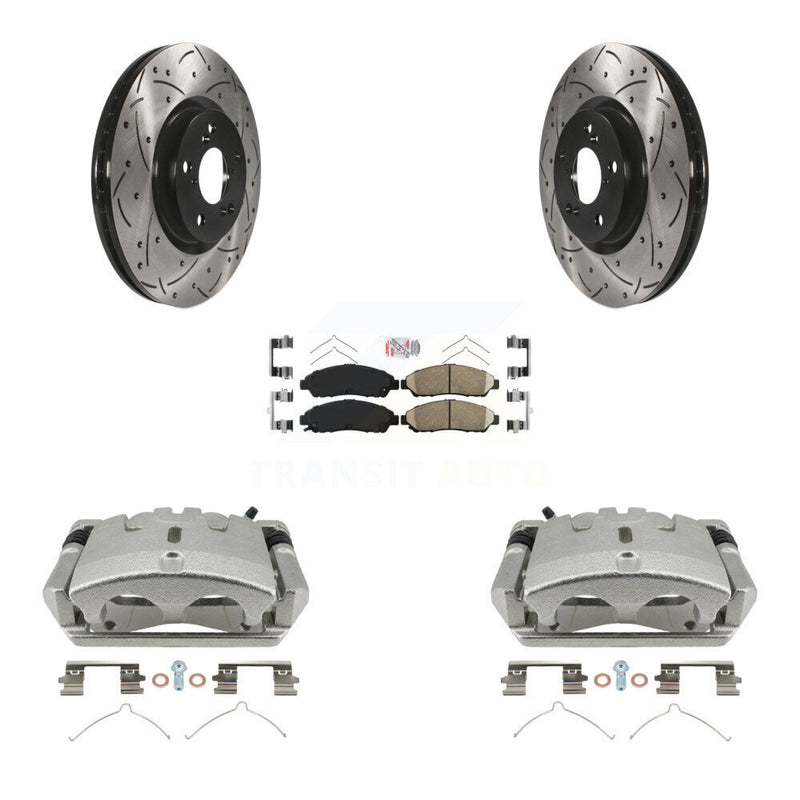 Transit Auto KCD-100411N Disc Brake Kit for 2009-2015 Honda Pilot - Front product image