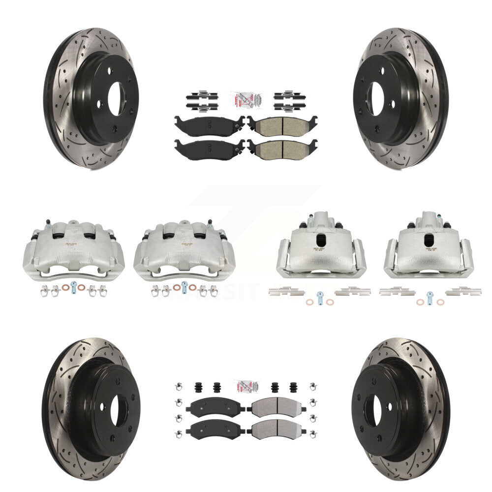 Transit Auto KCD-100413N Disc Brake Kit for 2006-2008 Dodge Ram 1500 - Front and Rear product image