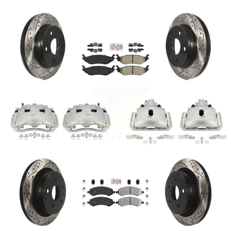 Transit Auto KCD-100413N Disc Brake Kit for 2006-2008 Dodge Ram 1500 - Front and Rear product image
