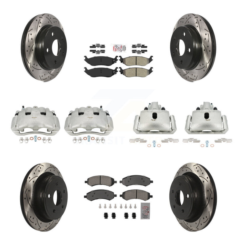 Transit Auto KCD-100415N Disc Brake Kit for 2006-2008 Dodge Ram 1500 - Front and Rear product image