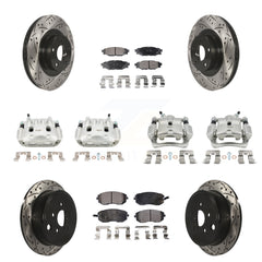 Transit Auto KCD-100416T Disc Brake Kit for 2008-2013 Subaru WRX, Subaru Impreza, Subaru Forester - Front and Rear product image