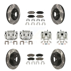 Transit Auto KCD-100417C Disc Brake Kit for 2008-2012 INFINITI EX35 - Front and Rear product image