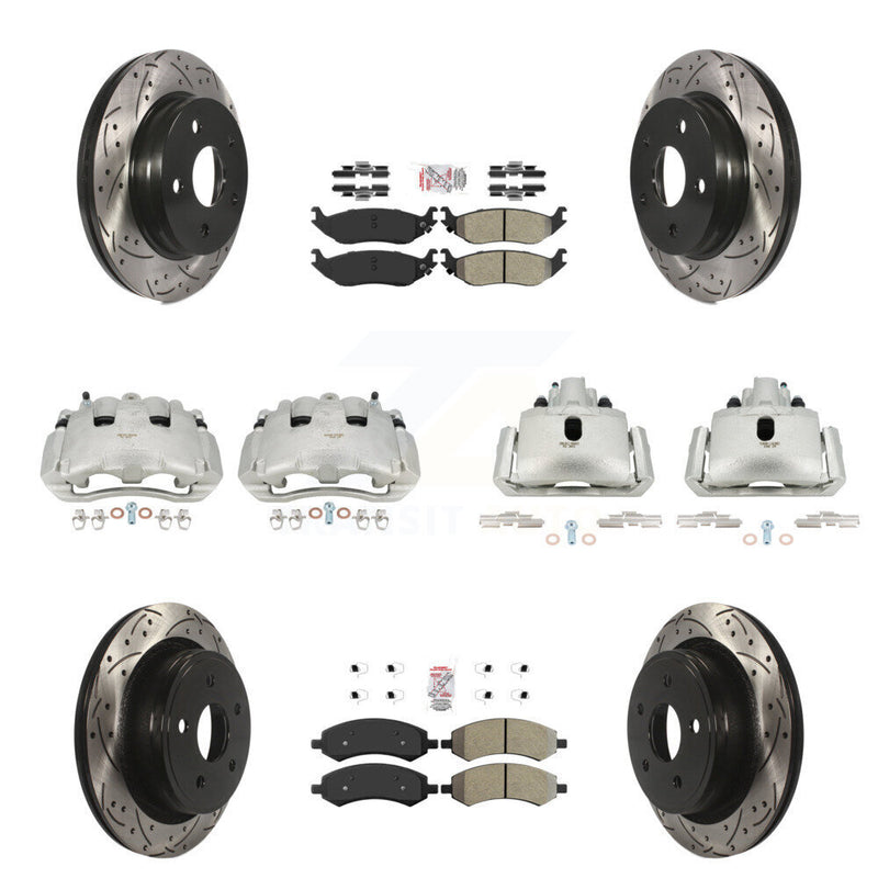 Transit Auto KCD-100417N Disc Brake Kit for 2006-2008 Dodge Ram 1500 - Front and Rear product image
