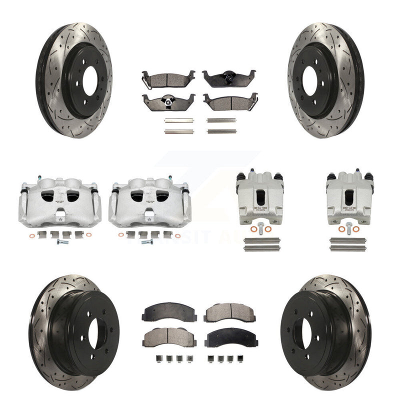 Transit Auto KCD-100417T Disc Brake Kit for 2010-2011 Ford F-150 - Front and Rear product image