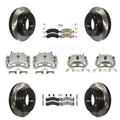 Transit Auto KCD-100418N Disc Brake Kit for 2008-2020 GMC Savana 2500, Chevrolet Express 2500 - Front and Rear product image