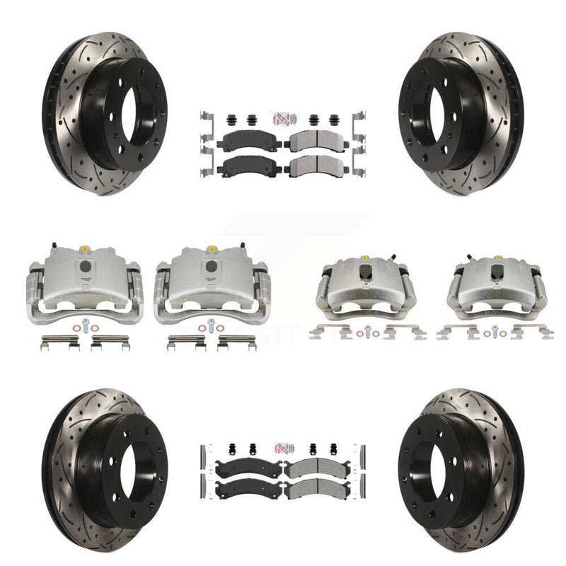 Transit Auto KCD-100419N Disc Brake Kit for 2008-2020 GMC Savana 2500, Chevrolet Express 2500 - Front and Rear product image
