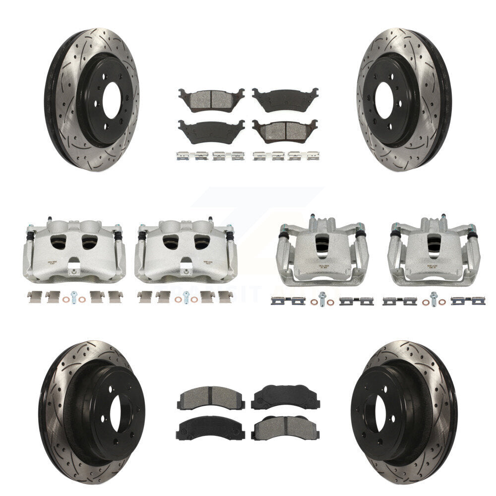 Transit Auto KCD-100419S Disc Brake Kit for 2012-2017 Ford F-150 - Front and Rear product image