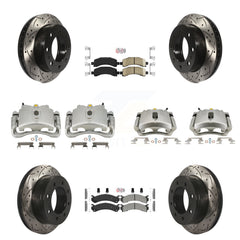Transit Auto KCD-100420N Disc Brake Kit for 2007-2018 Chevrolet Express 2500, GMC Savana 2500 - Front and Rear product image