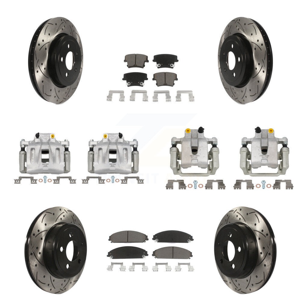Transit Auto KCD-100421C Disc Brake Kit for 2006 Chrysler 300 - Front and Rear product image
