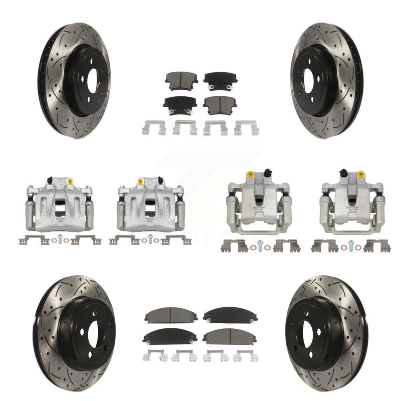 Transit Auto KCD-100421C Disc Brake Kit for 2006 Chrysler 300 - Front and Rear product image