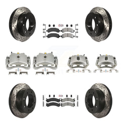Transit Auto KCD-100421N Disc Brake Kit for 2007-2018 Chevrolet Express 2500, GMC Savana 2500 - Front and Rear product image