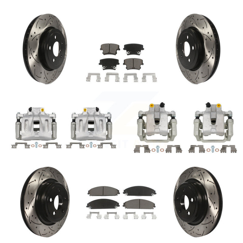 Transit Auto KCD-100422C Disc Brake Kit for 2011 Dodge Charger - Front and Rear product image