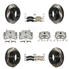Transit Auto KCD-100422N Disc Brake Kit for 2008-2020 GMC Savana 2500, Chevrolet Express 2500 - Front and Rear product image