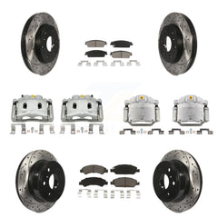Transit Auto KCD-100424C Disc Brake Kit for 2007-2008 Cadillac Escalade, Cadillac Escalade ESV, Cadillac Escalade EXT & more - Front and Rear product image