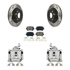 Transit Auto KCD-100424S Disc Brake Kit for 2009-2012 Volkswagen CC, Volkswagen Passat - Rear product image