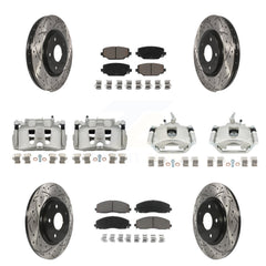 Transit Auto KCD-100427C Disc Brake Kit for 2014-2020 Dodge Journey - Front and Rear product image
