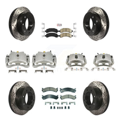 Transit Auto KCD-100428N Disc Brake Kit for 2007-2018 Chevrolet Express 2500, GMC Savana 2500 - Front and Rear product image