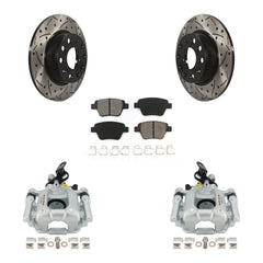Transit Auto KCD-100429S Disc Brake Kit for 2010-2016 Volkswagen GTI, Volkswagen Beetle, Volkswagen Golf & more - Rear product image