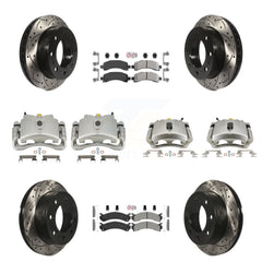 Transit Auto KCD-100431N Disc Brake Kit for 2007-2010 Chevrolet Express 2500, GMC Savana 2500 - Front and Rear product image