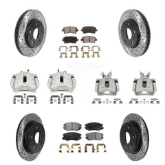 Transit Auto KCD-100431T Disc Brake Kit for 2013 Chevrolet Malibu - Front and Rear product image