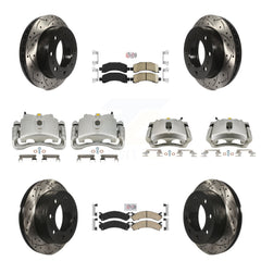 Transit Auto KCD-100432N Disc Brake Kit for 2007-2010 Chevrolet Express 2500, GMC Savana 2500 - Front and Rear product image