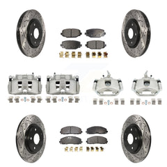 Transit Auto KCD-100432P Disc Brake Kit for 2014-2020 Dodge Journey - Front and Rear product image