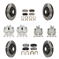 Transit Auto KCD-100432T Disc Brake Kit for 2013-2020 Chevrolet Impala, Chevrolet Malibu - Front and Rear product image