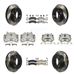 Transit Auto KCD-100433N Disc Brake Kit for 2007-2010 Chevrolet Express 2500, GMC Savana 2500 - Front and Rear product image