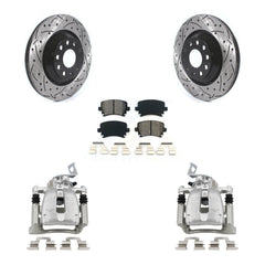 Transit Auto KCD-100433S Disc Brake Kit for 2009 Volkswagen CC, Volkswagen Passat, Volkswagen Passat CC - Rear product image