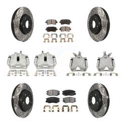 Transit Auto KCD-100433T Disc Brake Kit for 2014-2015 Chevrolet Malibu - Front and Rear product image