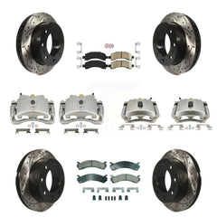Transit Auto KCD-100434N Disc Brake Kit for 2007-2010 Chevrolet Express 2500, GMC Savana 2500 - Front and Rear product image