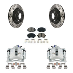 Transit Auto KCD-100434S Disc Brake Kit for 2009-2011 Volkswagen CC, Volkswagen Tiguan - Rear product image