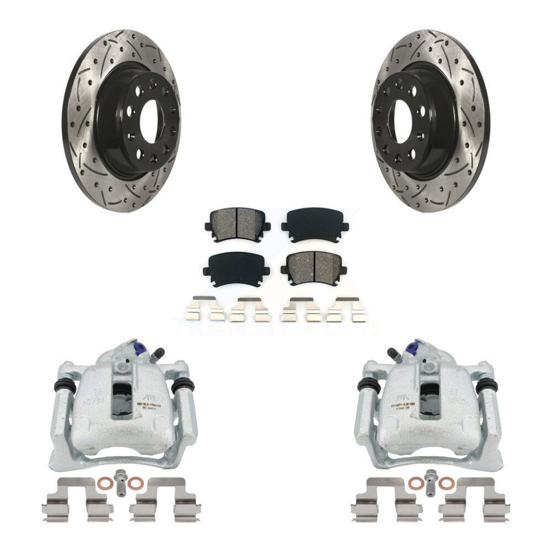 Transit Auto KCD-100434S Disc Brake Kit for 2009-2011 Volkswagen CC, Volkswagen Tiguan - Rear product image