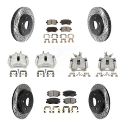 Transit Auto KCD-100434T Disc Brake Kit for 2014-2016 Chevrolet Malibu Limited, Chevrolet Malibu - Front and Rear product image