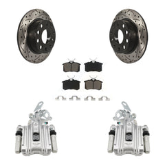 Transit Auto KCD-100435C Disc Brake Kit for 2010-2019 Volkswagen Beetle, Volkswagen Jetta, Audi A3 - Rear product image