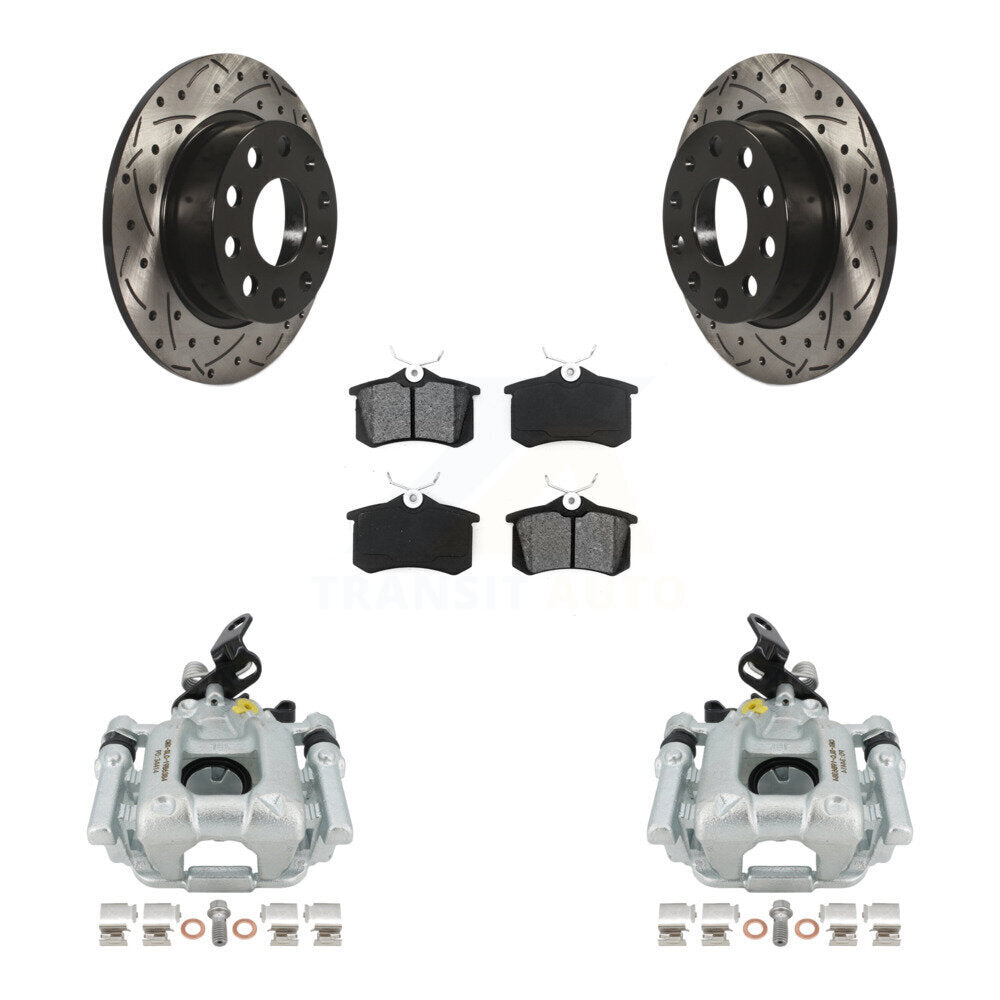 Transit Auto KCD-100435S Disc Brake Kit for 2012 Volkswagen Beetle - Rear product image