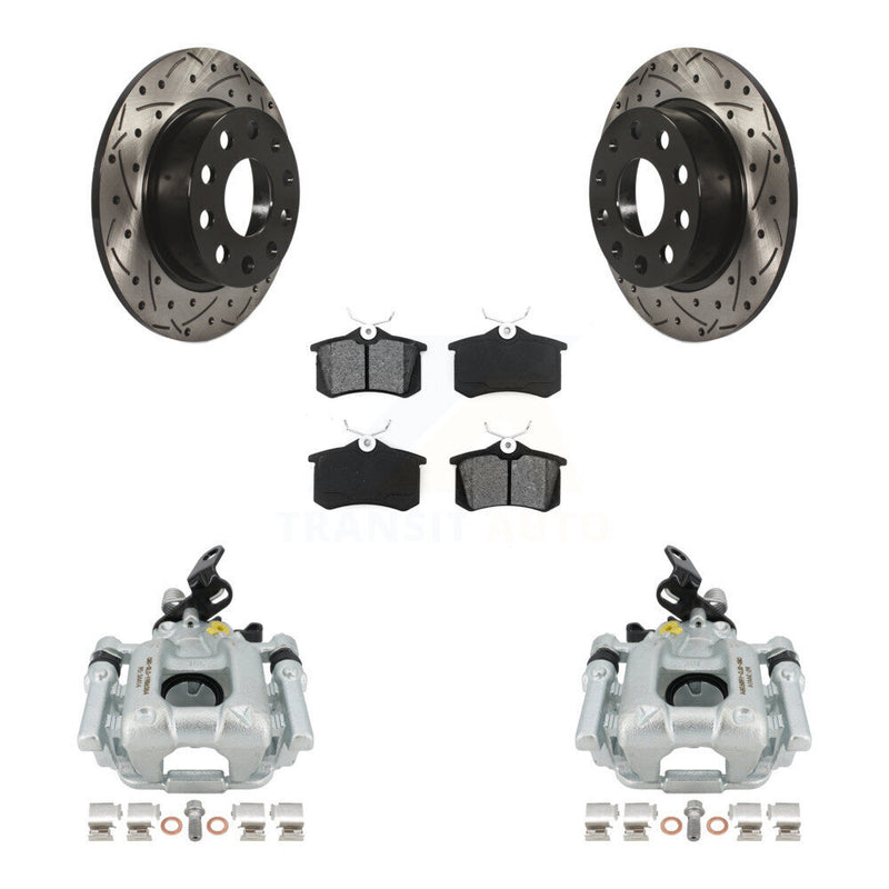 Transit Auto KCD-100435S Disc Brake Kit for 2012 Volkswagen Beetle - Rear product image