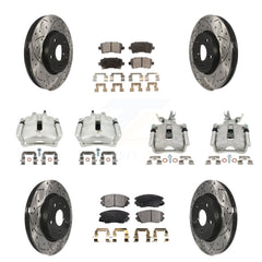 Transit Auto KCD-100435T Disc Brake Kit for 2016 Chevrolet Malibu Limited - Front and Rear product image